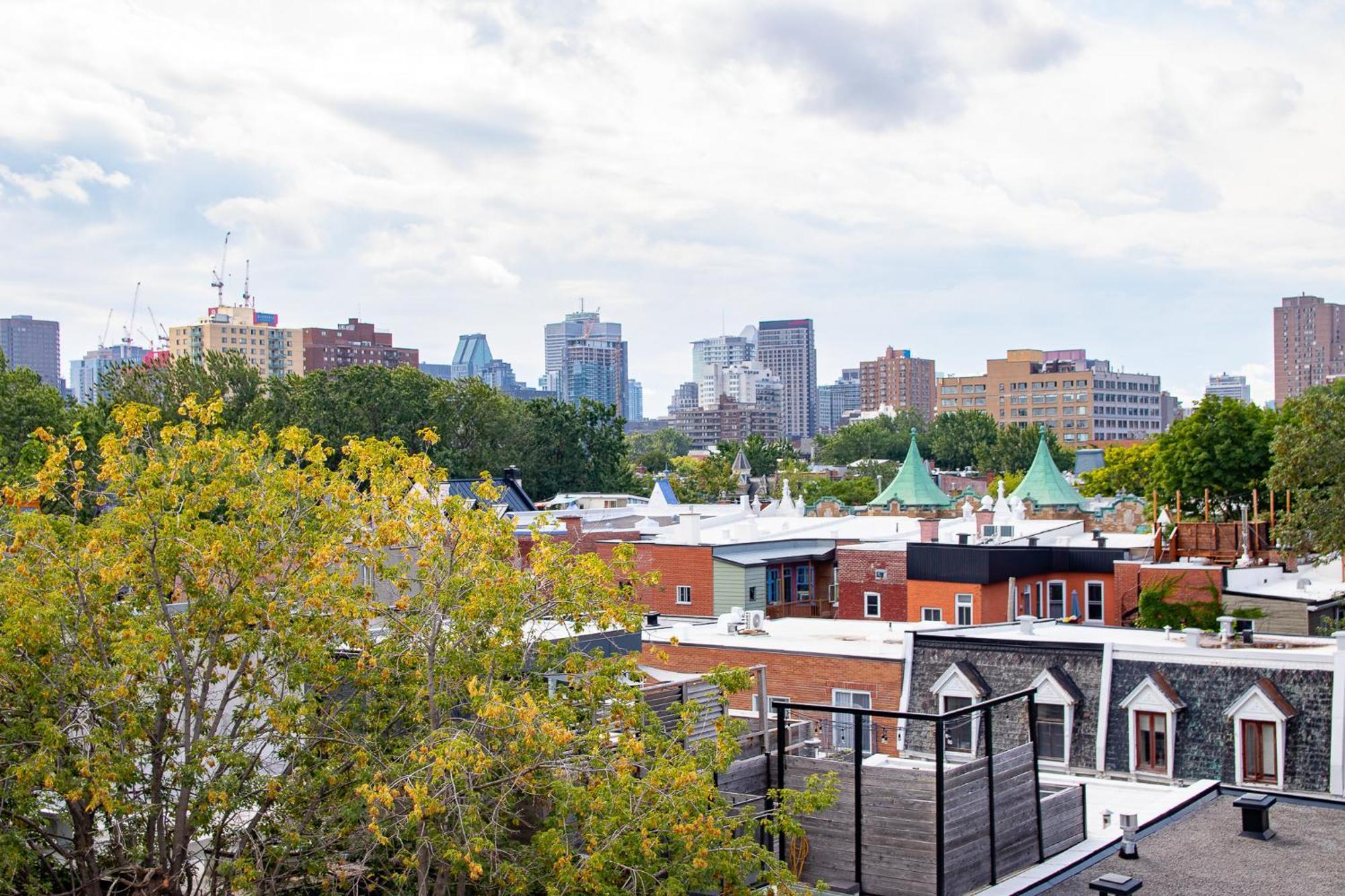 Vintage - Selfcheckin - Rooftop - Terraces - St-Denis Apartment Montreal Exterior photo